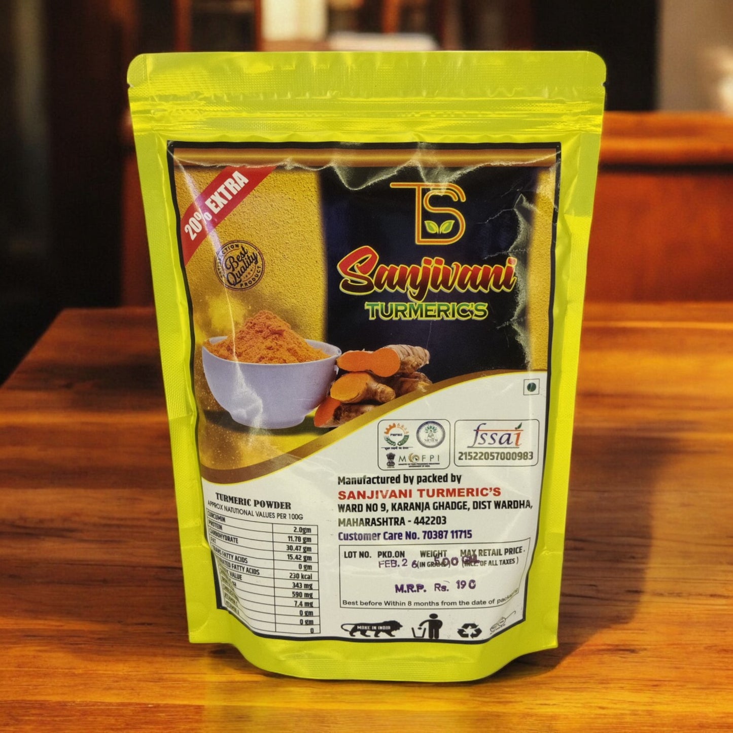 Haldi Powder (Turmeric Powder)
