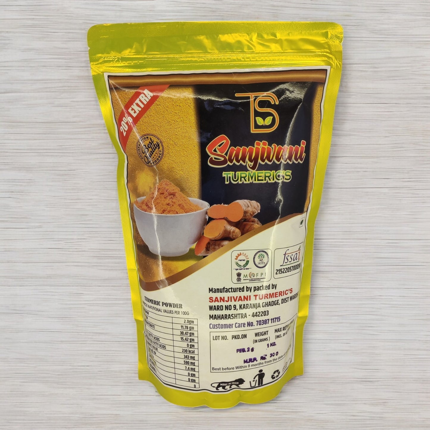 Haldi Powder (Turmeric Powder)