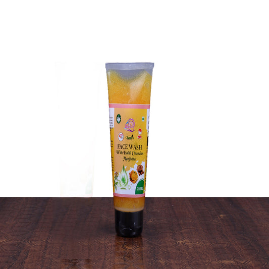 Chandra Face Wash with Haldi, Chandan & Manjistha