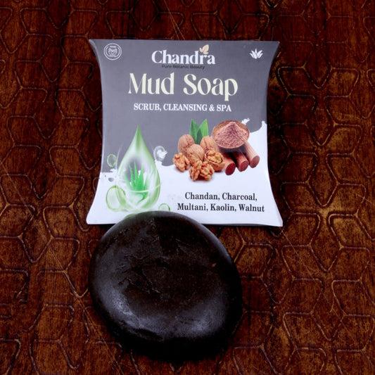 Chandra Mud Soap – Herbal Scrub & Spa Bar