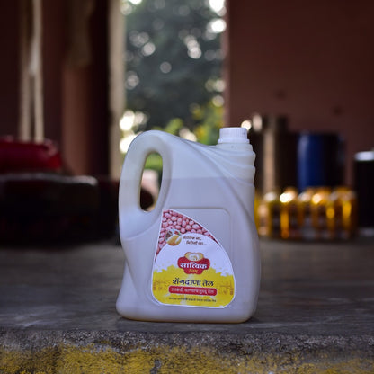 Groundnut Oil (Lakdi Ghana - Wood-Pressed)